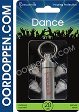 Crescendo Dance Oordopjes - Oordoppen.com Dance Party - Gehoorbescherming Dance feest